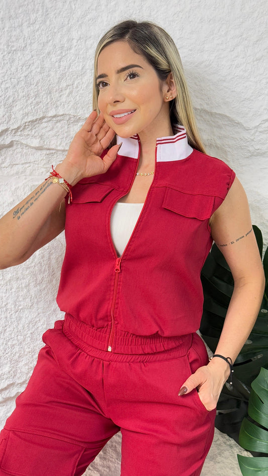 Conjunto Cargo en Bengalina – Estilo y Comodidad para Cada Día